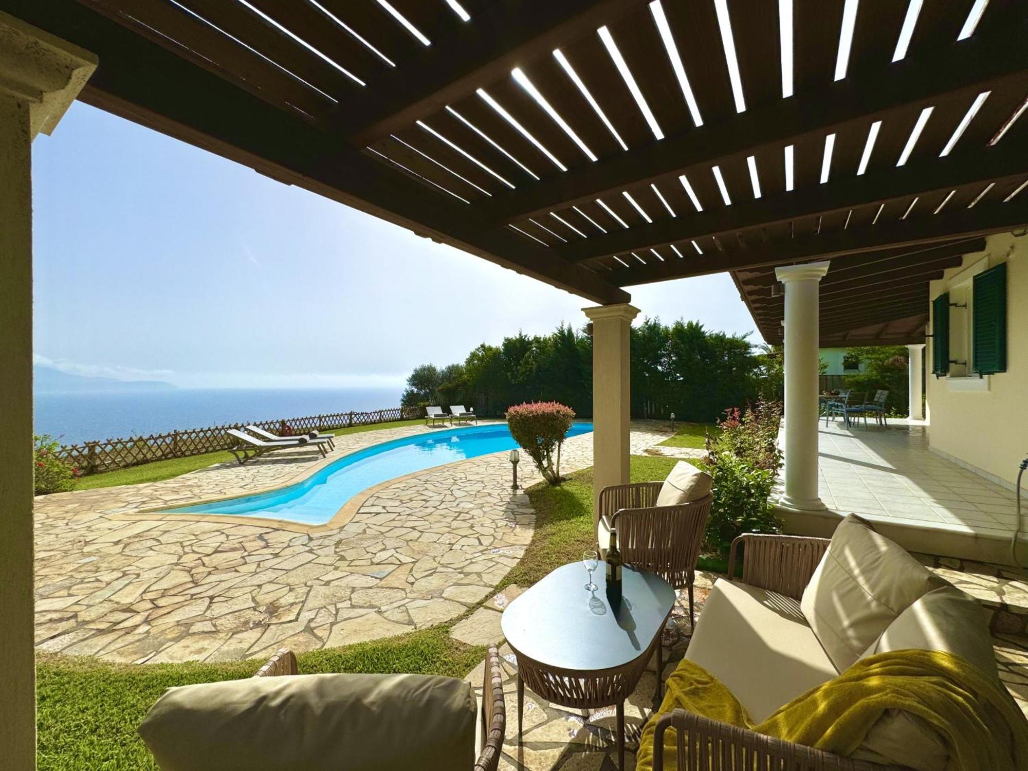 Villa Afroditi, Spartia, Kefalonia Livathos  Exterior foto